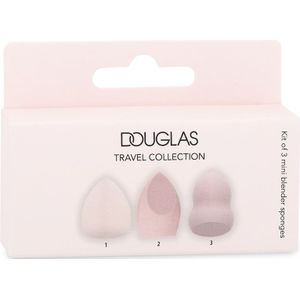 Douglas Collection - Set van 3 Mini Blender Sponsjes - Roze - Synthetisch