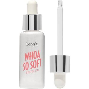 Benefit Brow & Lash Care Whoa So Soft Brow Oil Wimperserum & Wenkbrauwserum 10 ml Wit