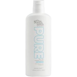Bondi Sands Pure Self Tan Foaming Water Light/Medium Zelfbruiner 200 ml