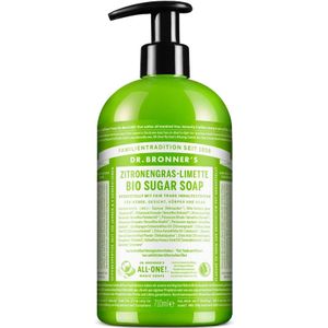 Dr. Bronner's Lemongrass Limette Organische Sugar Soap Douchegel 710 ml