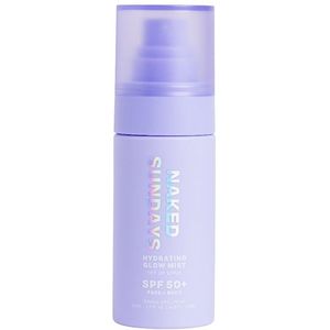 Naked Sundays - SPF50+ Hydrating Glow Mist - Zonbescherming - 50 ml