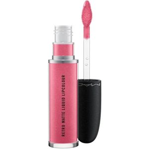 MAC Retro Matte Liquid Lipcolour Lipstick 5 ml METALLI - METALLIC ROSE