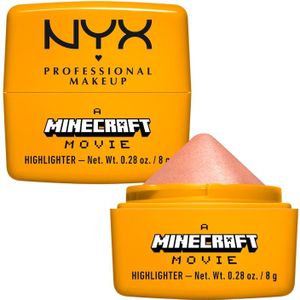 NYX Professional Makeup Minecraft Collection A Minecraft Movie Rare Highlight Balms Highlighter Going Gold