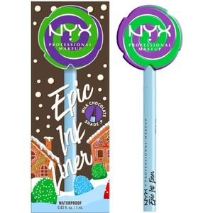 NYX - Holiday Collection - Waterproof Eyeliner - 1 ml - Milk Chocolate