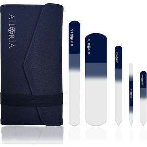 Ailoria CONTOUR LUXE Glazen nagelvijlenset Nagelverzorgingsaccessoires