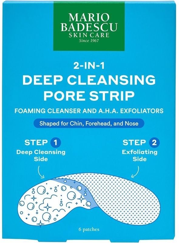 Mario Badescu - Acne-producten - 2-In-1 Deep Cleansing Pore Strip - 1 Stk.