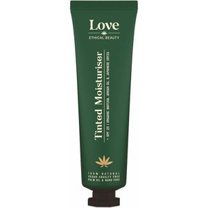 Love Ethical Beauty - Tinted Moisturiser - Tan - SPF 25