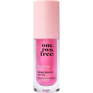 one.two.free! Shine Bright Lip Oil Lipolie 5 ml Zilver
