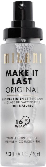 Milani Prime + Correct + Set Setting Setting spray 60 ml 3 - NATURAL FINISH