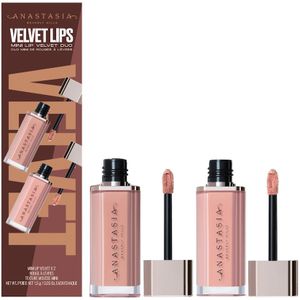 Anastasia Beverly Hills - VELVET LIPS - Mini Lip Velvet Duo - 1.5 g - Pure Hollywood + Kiss