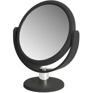 Gérard Brinard spiegel rubbercoating zwart - 5x vergroting - Ø14,5cm