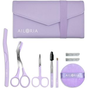 Ailoria VISAGIQUE Wenkbrauw- en gezichtsverzorgingsset Scheermesjes & Ontharingstools Dames
