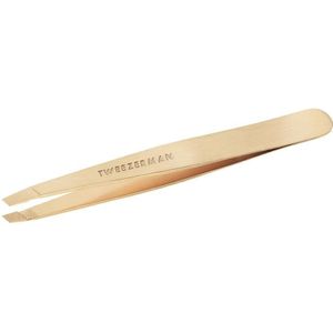 Tweezerman Champagne Slant Tweezer Pincetten 1 stuk