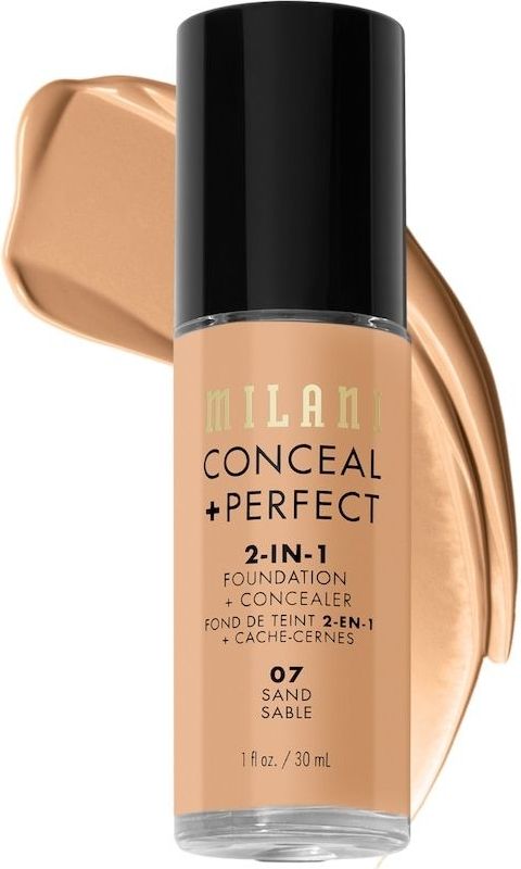 Milani 2-in-1 Concealer + Foundation 30 ml 07 - Sand