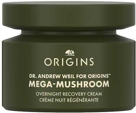 Origins - Mega-Mushroom Overnight Recovery Cream - Kalmerende en Hydraterende Masker - 50 ml