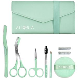 Ailoria VISAGIQUE Wenkbrauw- en gezichtsverzorgingsset Scheermesjes & Ontharingstools Dames