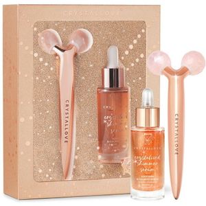 Crystallove Rose Quartz 3D Lift Set Gezichtsverzorgingssets Dames