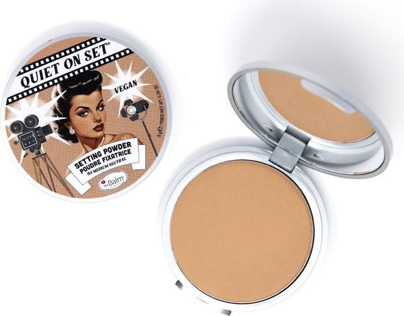 theBalm Setting Powder Quiet on Set 03 Medium Neutral Poeder 96 g