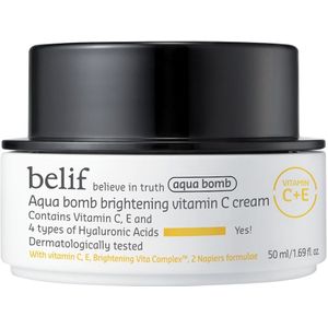 belif - Aqua Bomb Brightening Vitamin C Cream - Gezichtscrème - 50ml - Hydraterend