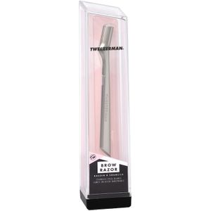 TWEEZERMAN - Brow Razor - Scheermes - Zilver