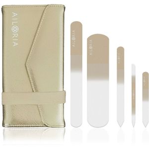 Ailoria CONTOUR LUXE Glazen nagelvijlenset Nagelverzorgingsaccessoires