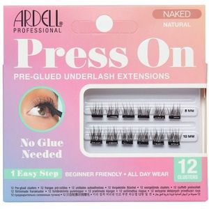 Ardell - Press On Pre-glued Underlash Extensions - Naked Natural - Nepwimpers - 1 stuk