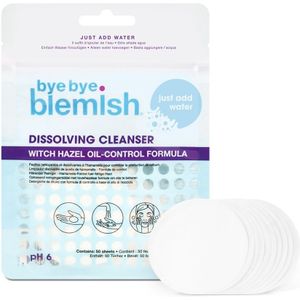 Bye Bye Blemish Cleanser Sheets Witch Hazel Oil Control Formula 50 stuks