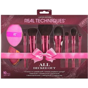 Real Techniques - All Decked Out - Penselen Set - 11 Stuks - Met Etui