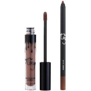 KYLIE COSMETICS King Kylie 2-Piece Matte Lip Kit Lipstick 4.25 ml TRUE BROWN K