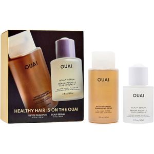 Ouai - Healthy Hair Is On The OUAI - Cadeauset - Detox Shampoo en Scalp Serum