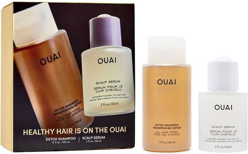 Ouai - Healthy Hair Is On The OUAI - Cadeauset - Detox Shampoo en Scalp Serum