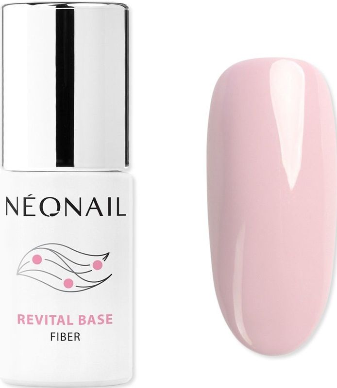 Gellak - Revital Base Fiber Creamy Splash - 7,2 ml - Nagellak