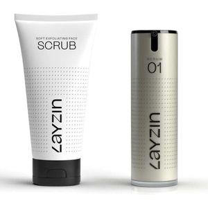 LAYZIN - Skin Revital - Gezichtsscrub - Hyaluronzuur - Hydratatie