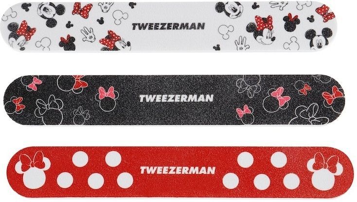 Disney - Mickey Mouse en Minnie Mouse - Intrekbare Nagelvijlen - 3 Stuks - Professionele Dubbelzijdige