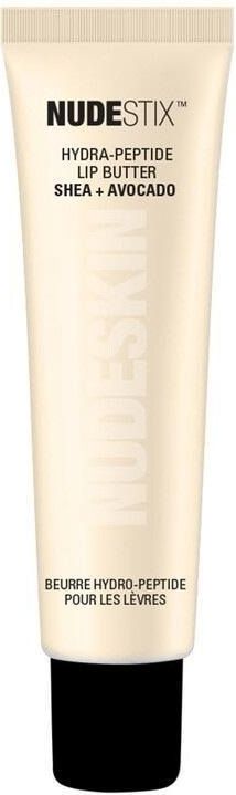 Nudestix Hydra-Peptide Lip Butter Shea + Avocado Lippenbalsem 10 ml Flawless Brush