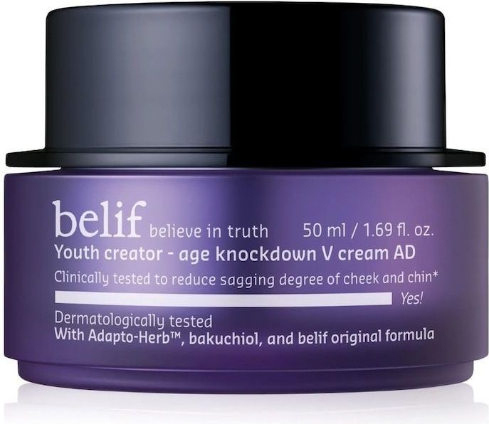 belif - Youth Creator Age Knockdown V Cream - Anti-Rimpel Crème - 50 ml