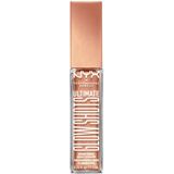 NYX - Ultimate Glow Shots - Vloeibare Glitteroogschaduw - Tint 08 Twisted Tangerine - 7,5 ml