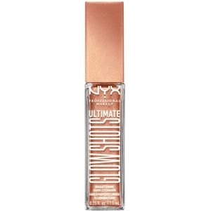 NYX - Ultimate Glow Shots - Vloeibare Glitteroogschaduw - Tint 08 Twisted Tangerine - 7,5 ml