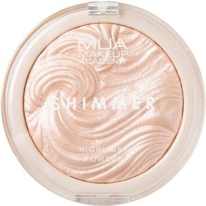 MUA Makeup Academy - Shimmer Compacte Poeder Highlighter - Pink Shimmer - 8 gr
