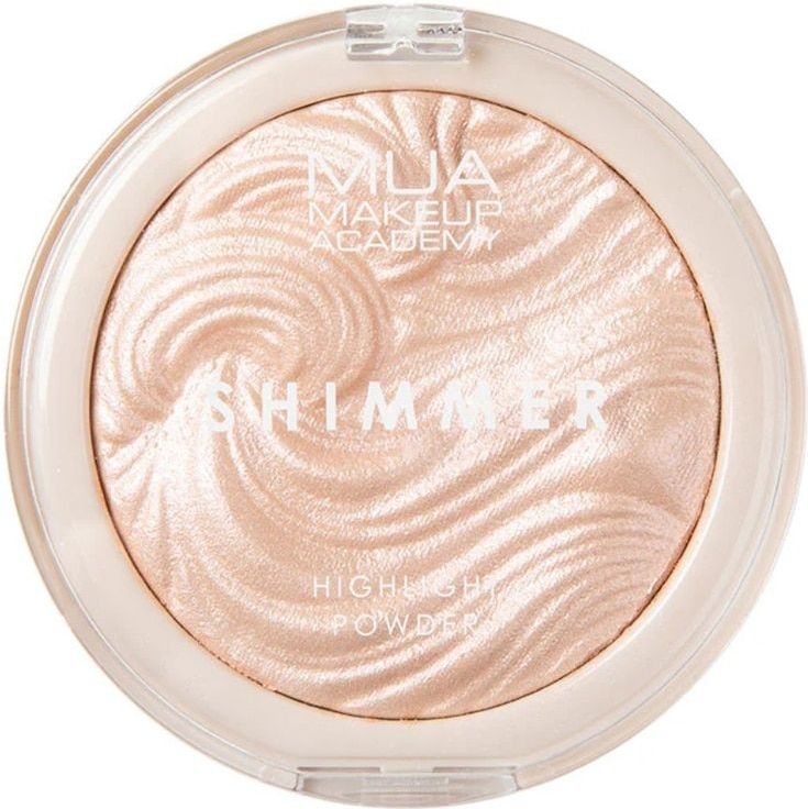 MUA Makeup Academy - Shimmer Compacte Poeder Highlighter - Pink Shimmer - 8 gr