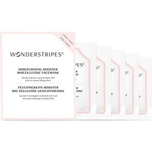 Wonderstripes Masker Hyaluron Moisturizing Booster Hydraterend masker Dames