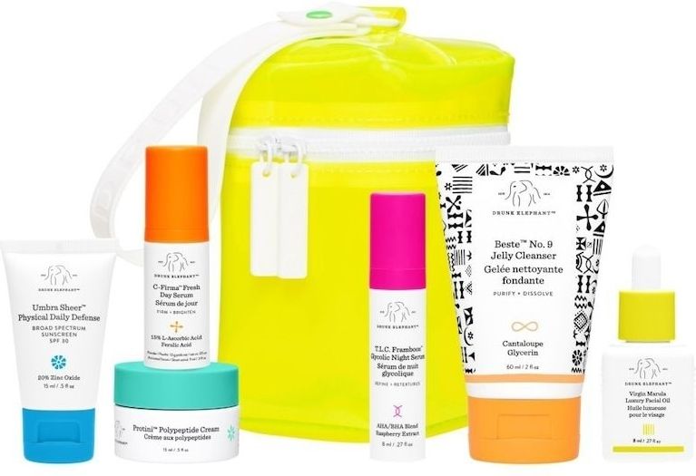 Drunk Elephant - The Littles 6.0 - Gezichtsmasker - Set van 6 - Inclusief C-Firma™ en Protini™