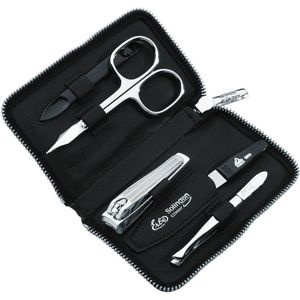 ERBE Manicure Zipper Case Range ""Travel"", black, 5-pcs. Make-up tassen 1 stuk