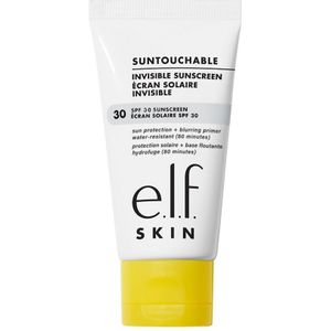 e.l.f. Cosmetics Suntouchable Invisible Sunscreen SPF 30 Zonbescherming 50 ml Wit