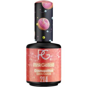 Pink Gellac - 214 Cosmopolitan - Gellak - Oranje - 15 ml - UV Gel Nagellak