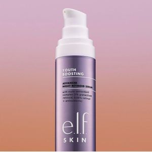 e.l.f. Cosmetics - Youth Boosting Advanced Night Retinoid Serum - Anti-aging Serum - Goud - 30 ml