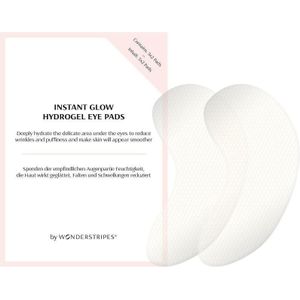 Wonderstripes - Instant Glow Hydrogel Eye Pads - Oogmaskers - 5x2 pads