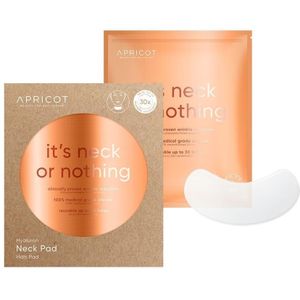 Apricot - Herbruikbaar Nekkussen - Met Hyaluron Siliconenpad - 1 Stuk