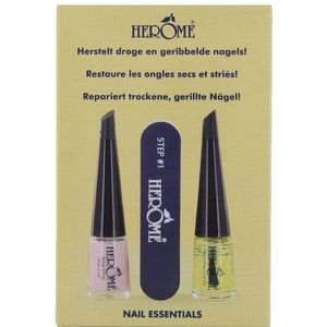 Herome Cosmetics Set voor droge, geribbelde nagels Sets 1 stuk