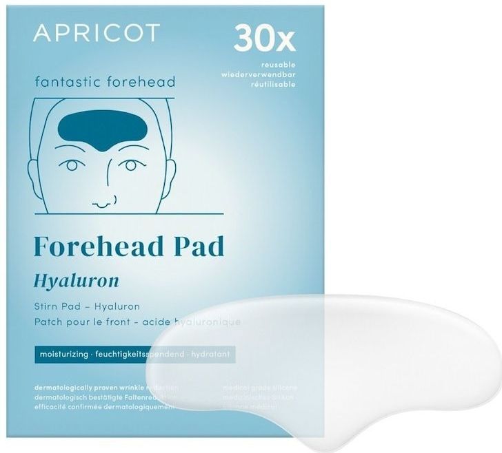 Apricot - Herbruikbaar Voorhoofdkussen - Met Hyaluron Siliconenpad - 1 Stuk